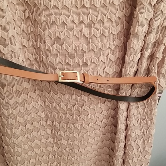 Sharagano NWT Cafe Colored Dress in Size 22W - Picture 6 of 11